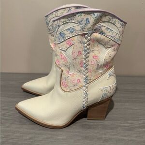 Altar'd State Floral Western Boots